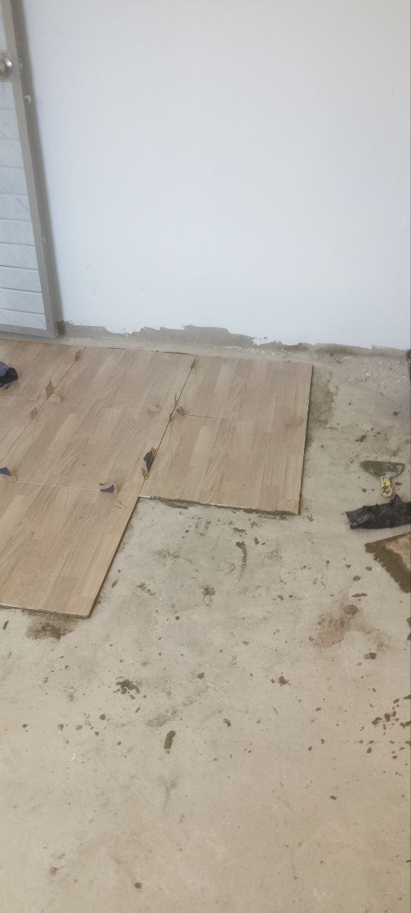 Instalación de baldosa - Trabajo completo