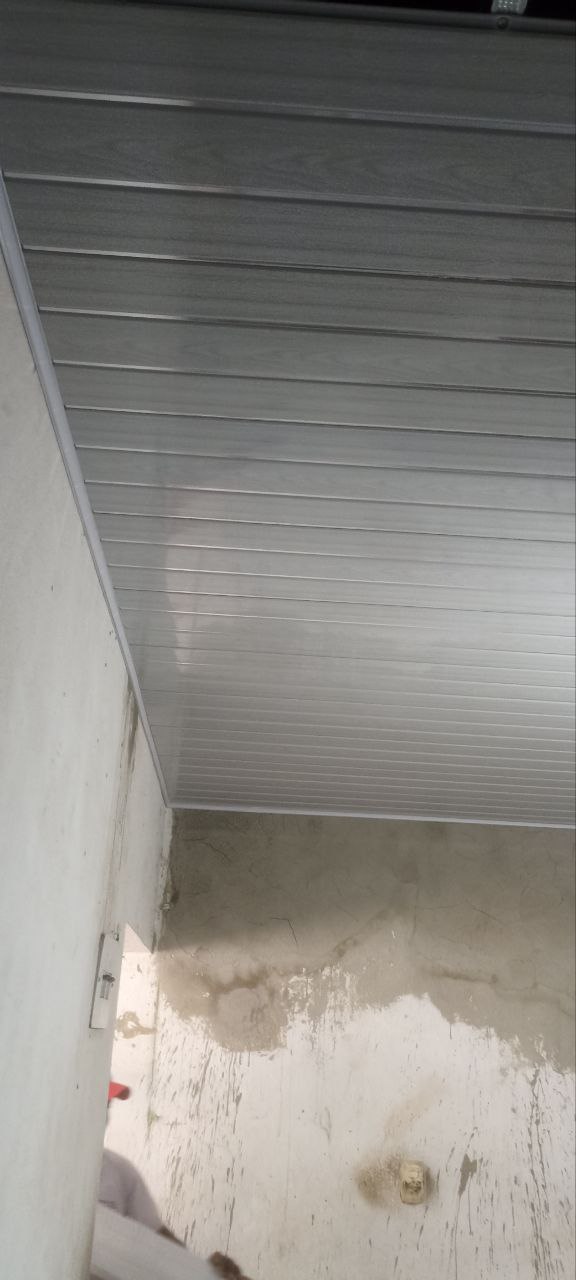 Instalación de cielo raso PVC - Vista general